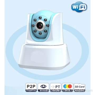 New Mini P2p IP Camera Wireless Security Indoor 720p Wps IR Nightvision Digital Video Recorder CCTV